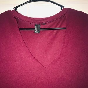 Choker neck T-shirt dress